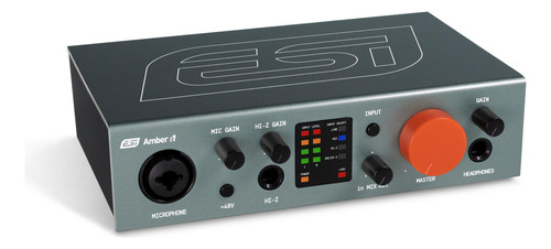 Esi Amber I1 Professional 24-bit/192khz Usb-c Audio Interfa. Color Verde Oscuro