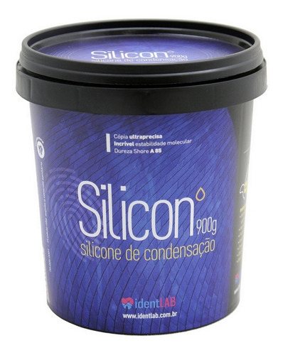 Imagem 1 de 2 de Silicon Silicone Denso 900gr - Identlab