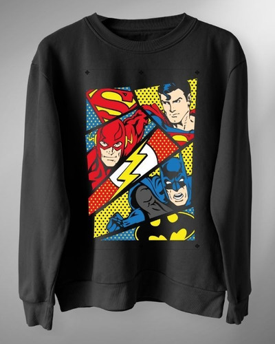 Poleron Polo De Dc - Superman Flash Batman