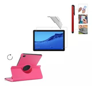 Funda Forro Case + Mica + Lapiz Huawei Mediapad M5 Lite