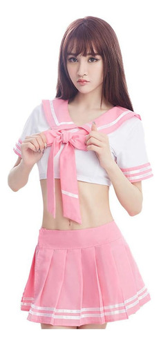 Erotico Uniforme De Sexy Colegiala Lenceria Lolita Japonesa