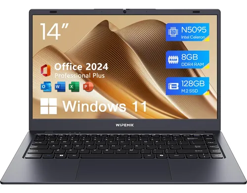Computadora Portátil 2025, 8 Gb Ram, Ssd 128 Gb, 14 Hd