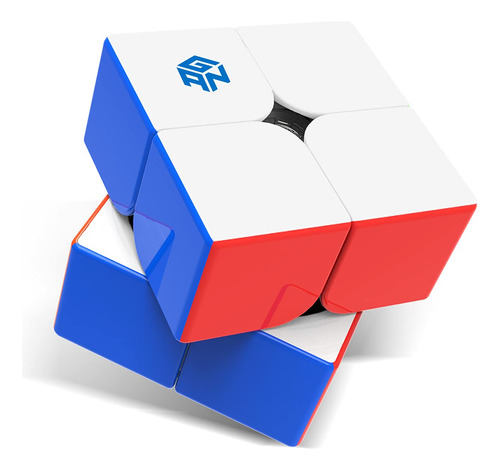 Cubo Magnético De Velocidad Gan 251 M Air 2x2 Sin Calcomanía Color De La Estructura