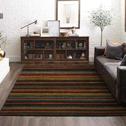 Alfombra New Wave Boho Stripe Area 6 X9 Multi