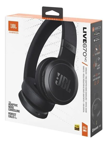 Auriculares Jbl Live 675nc Inalámbricos True Adaptive Noise-