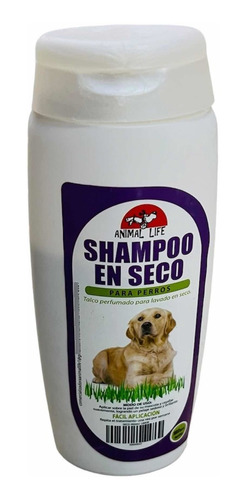 Shampoo En Seco Para Perros, Talco Perfumado Para Lavado