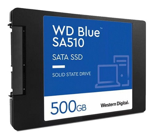 Disco Solido Western Digital Blue Sa510 500gb Sata 25
