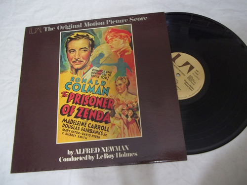 Vinil Lp Ronald Colman The Prisoner Of Zenda - Alfred Newman