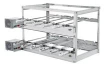 Comprar Churrasqueira Inox 3 Andares 2 Motores Gira 11 Espetos