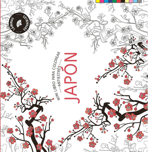 Libro Japón - Mini Libro Para Colorear De Autores Varios