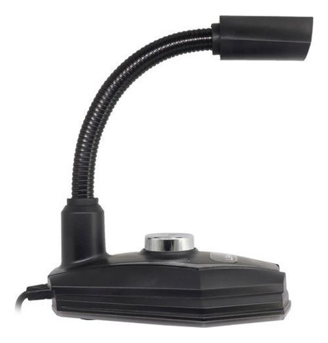 Microfone Gamer De Mesa Rgb Hyper Profissional Usb Gt Gk3