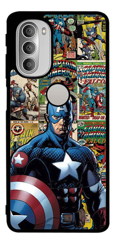 Funda Case Para Moto G51 Capitan America