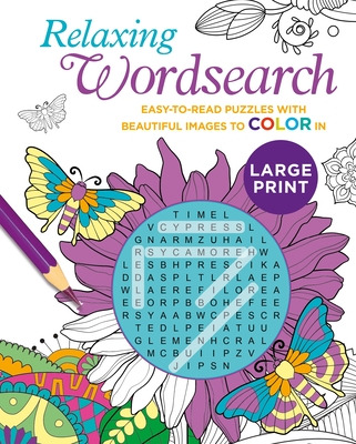 Libro Relaxing Large Print Wordsearch: Easy-to-read Puzzl...