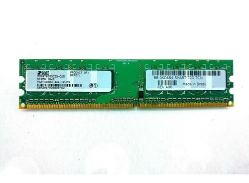 Memoria Ram Smart 512 Mb 1rx8 Pc2-4200u-444-12-d3