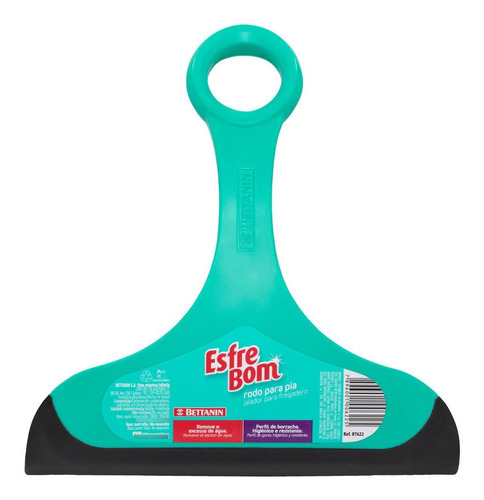 Imagem 3 de 7 de Kit 4 Utensílios Pá Rodinho Pia Escova Desentupidor Bettanin