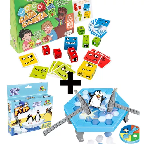 Jogo de quebra de gelo de plástico brinquedo pinguim presentes de