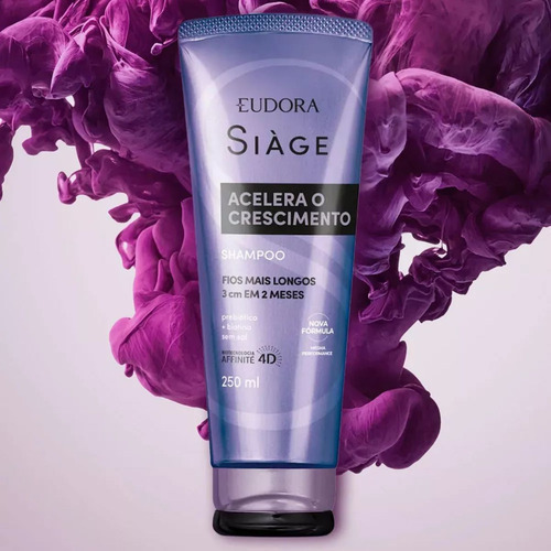 Shampoo Eudora Siàge Acelera O Crescimento 250ml