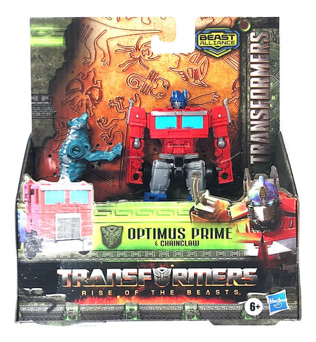 Transformers: A Ascensão das Feras - Optimus Prime e Chainclaw