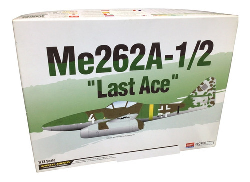 Me 262 Academy 12542 Maqueta Avion Para Armar 1/72 Aleman Ww