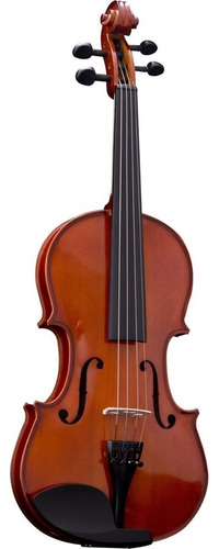 Violino 1/2 Va-12 Harmonics Iniciante Com Acessórios Cor Natural