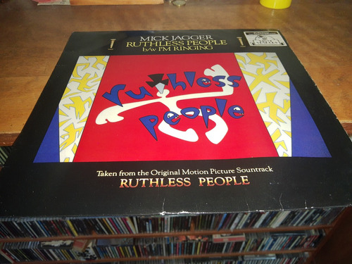 Mick Jagger  Ruthless People Maxi 12 Original Usa 1986