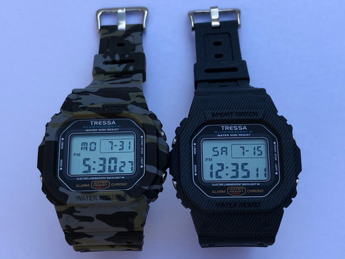 Reloj Tressa Zulu Digital Wr 50mts. - Cuotas! Casa Tagger