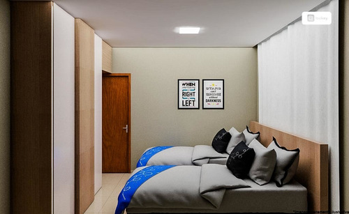 Imagem 2 de 13 de Venda De Casa Geminada Com 50m² E 2 Quartos - 55456