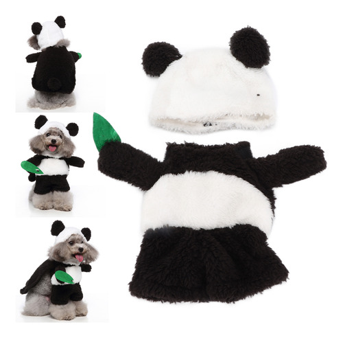 Divertido Disfraz Navideño Para Perro Panda Y Mascota De Hal