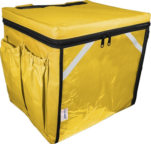 Imagem 3 de 6 de Bolsa Mochila Para Entrega De Lanches Com Isopor Revestido