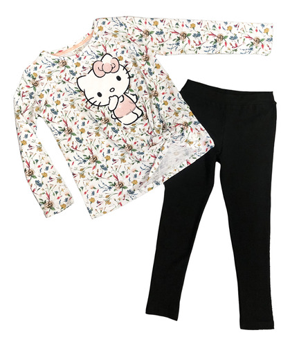 Conjunto Polera+calza Hello Kitty S121770-01