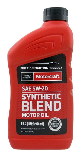 Aceite Motorcraft 5w20 Synthetic Blend