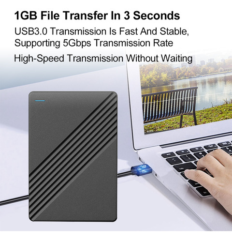 Usb 3.0 Ssd Portátil Con 5 Gbps Para Pc Y Dispositivos Andro