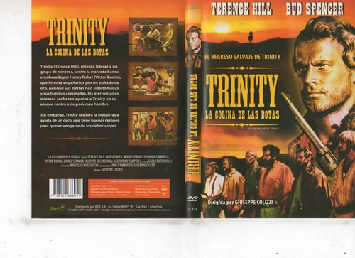 Trinity La Colina De Las Botas - Dvd Original - Buen Estado