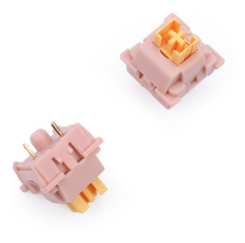 Kit Redragon A113 Bullet Ql Red Switch Cor de Teclado Laranja