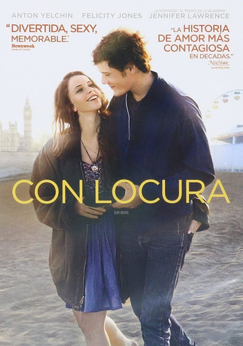 Con Locura (like Crazy) / Película / Dvd Nuevo