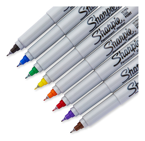 Rotuladores Permanentes Sharpie 37600pp De Punta Ultrafina,