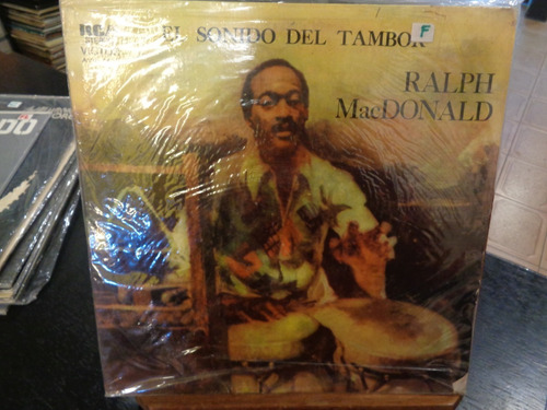 Ralph Macdonald El Sonido Del Tambor Disco Lp Vinilo  M