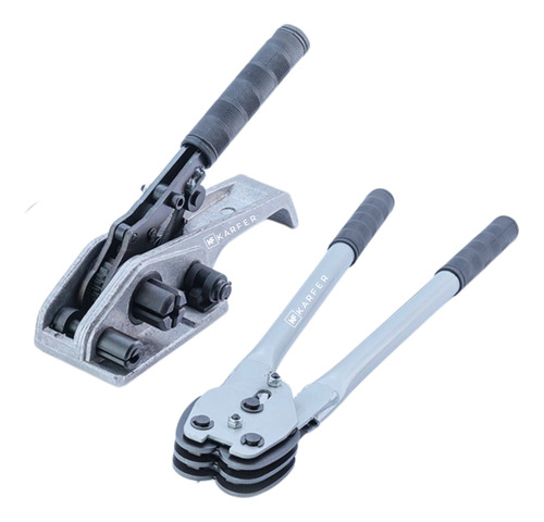 Combo Esticador Reforçado + Selador Fita Plástica 13 E 16mm