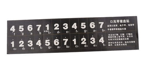 Imagen 8 de 9 de 37 Llavero Melodica Pianica Pegatina Para Instrumento De