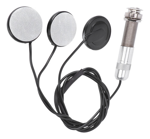 Transductor Piezoeléctrico Pickup De 3 Sensores Para Guitarr