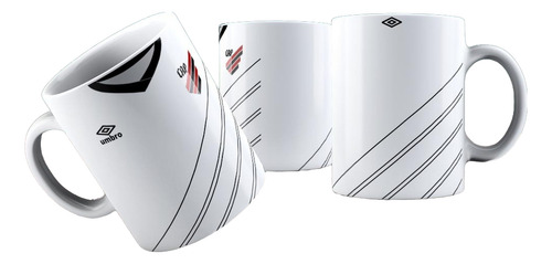 Caneca Personalizada 325ml Atlético Paranaense Branco 03