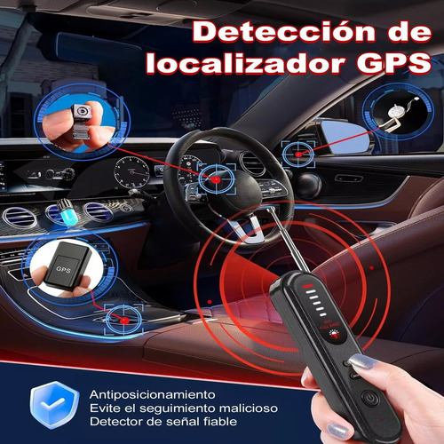 Detector De Cámara Oculta Antiespía Con Señal Infrarroja