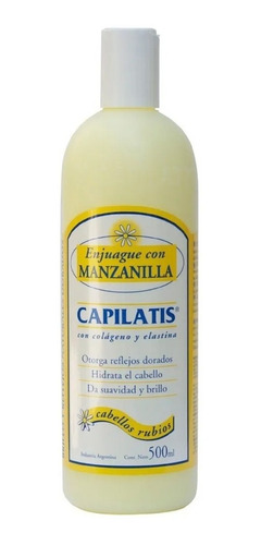 Enjuague Capilatis Manzanilla 500ml - Colageno Y Elastina