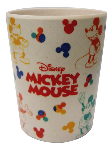 Vaso De Bambú Mickey Y Minnie 270ml