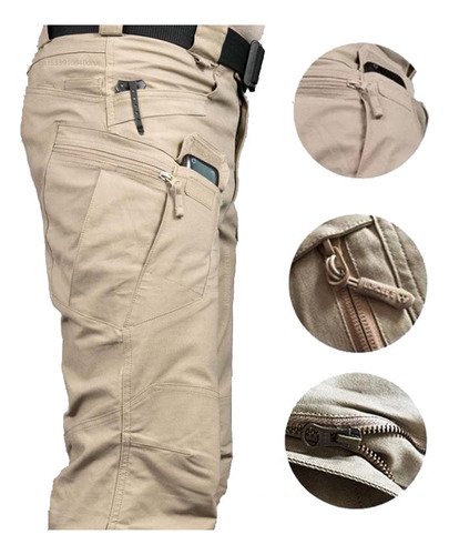 Pantalones Militares Holgados Tácticos Para Hombre, Talla 6x