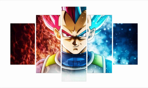 Cuadros Decorativos Goku Ultra Instinto Vegeta Dragon Ball Z | Cuotas sin  interés