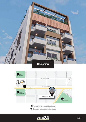 Departamento De 2 Y 3 Ambientes Diseño 24 - Ituzaingó Sur