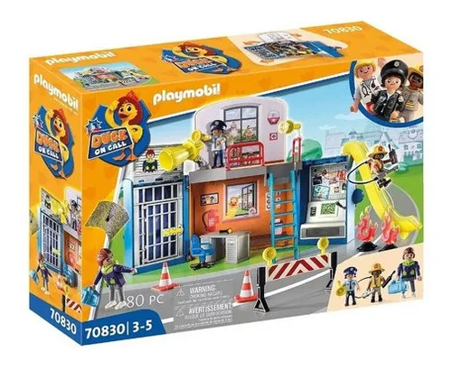 comprar Juego Playmobil Duck On Call Centro De Operaciones Móvil 80