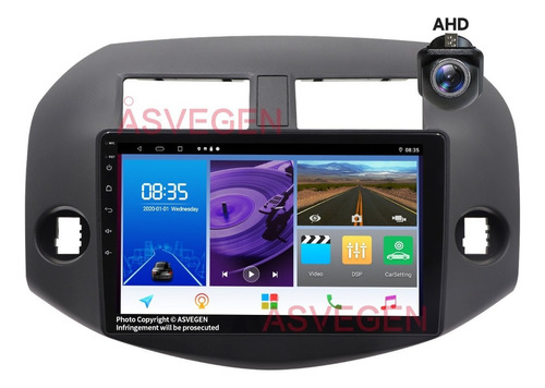 Android Coche Estéreo 2g+32g Para Toyota Rav4 2007-2011