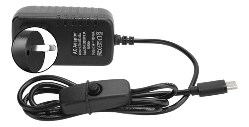 Fuente De Alimentación Para Raspberry Pi 4b 5v 3a Typec Char